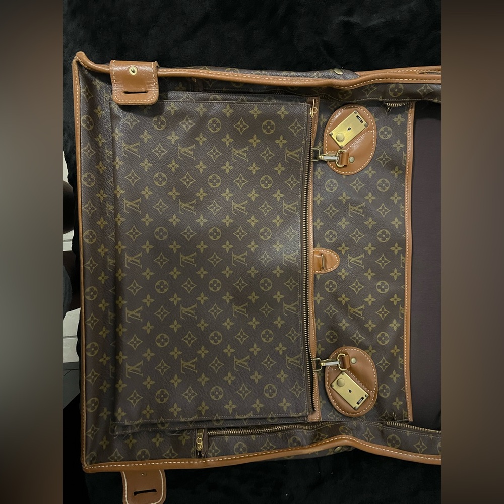 Louis Vuitton Monogram Large Travel Garments Bag in Brown - Picture 4 of 10